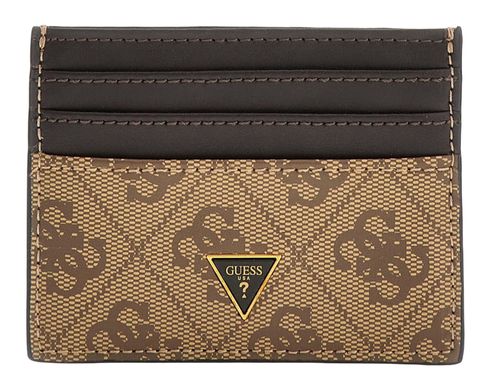 GUESS Mito Card Case Beige / Brown GUESS Mito Card Case Beige / Brown