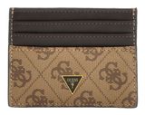 GUESS Mito Card Case Beige / Brown GUESS Mito Card Case Beige / Brown