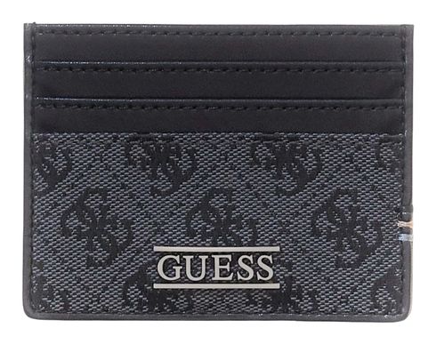 GUESS Boston Card Holder Black GUESS Boston Card Holder Black
