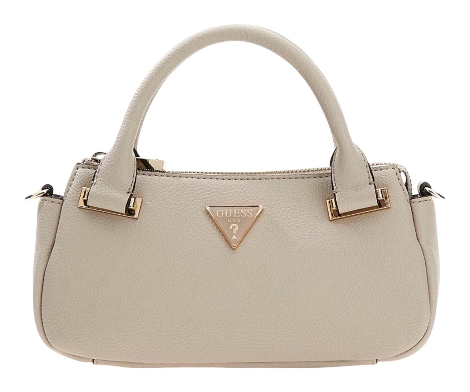 GUESS Evie Mini Satchel Light Taupe GUESS Evie Mini Satchel Light Taupe