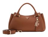GUESS Evie Triple Compartment Satchel Bag Cognac GUESS Evie Triple Compartment Satchel Bag Cognac