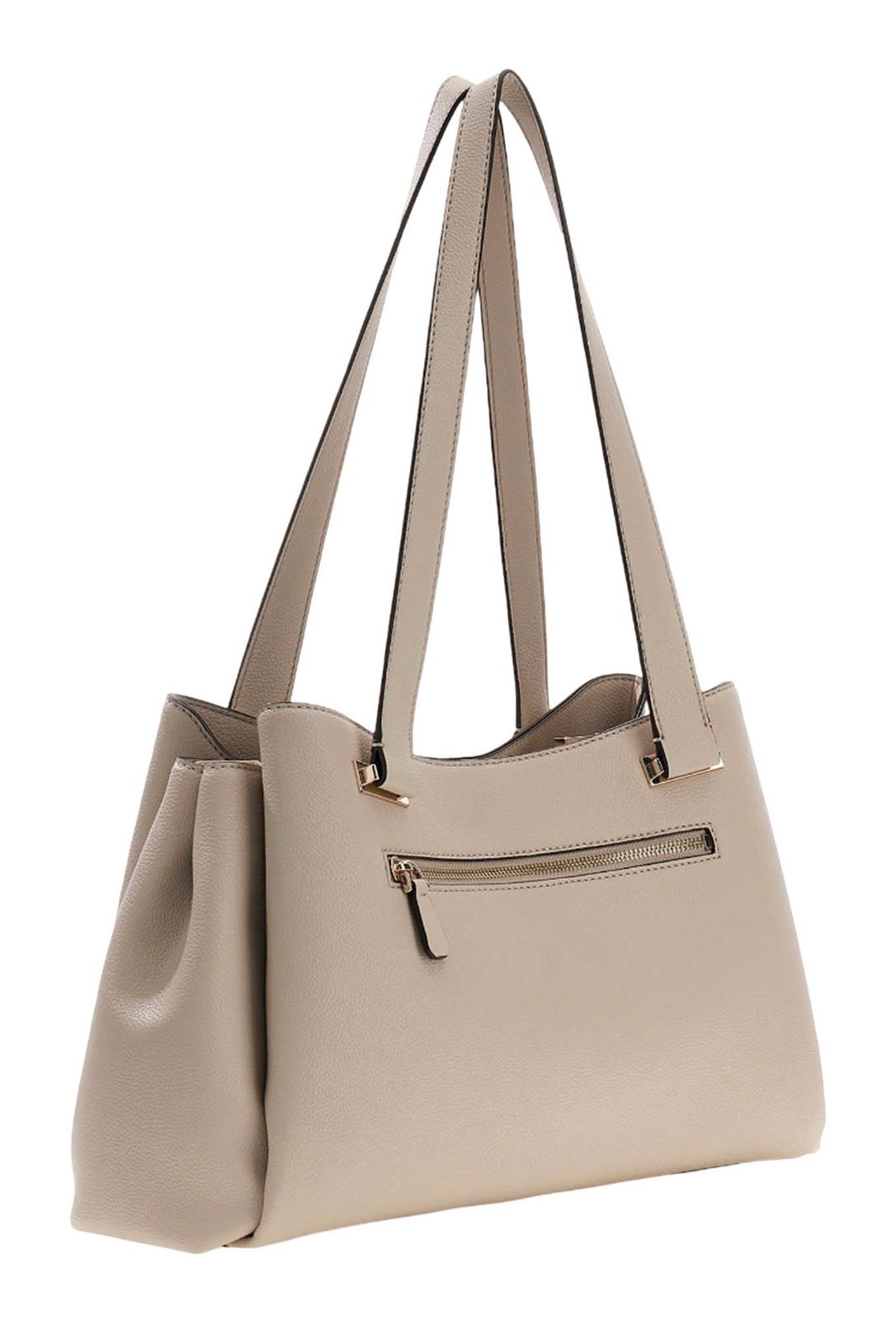 GUESS Evie Girlfriend Carryall Light Taupe GUESS Evie Girlfriend Carryall Light Taupe