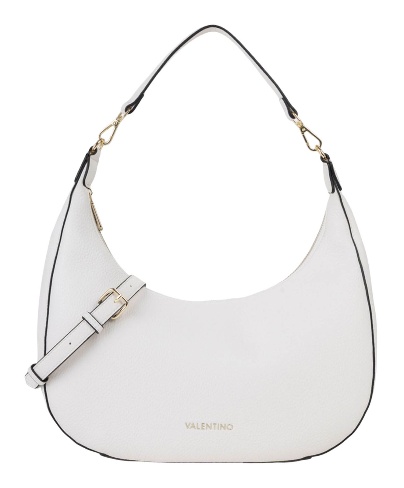 VALENTINO Fall Re Hobo Bag Creme White