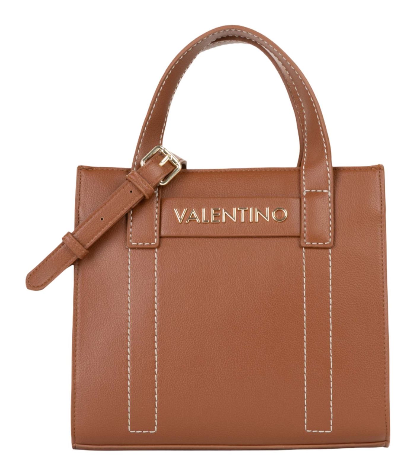 VALENTINO AURY RE Shopping Bag Cuoio