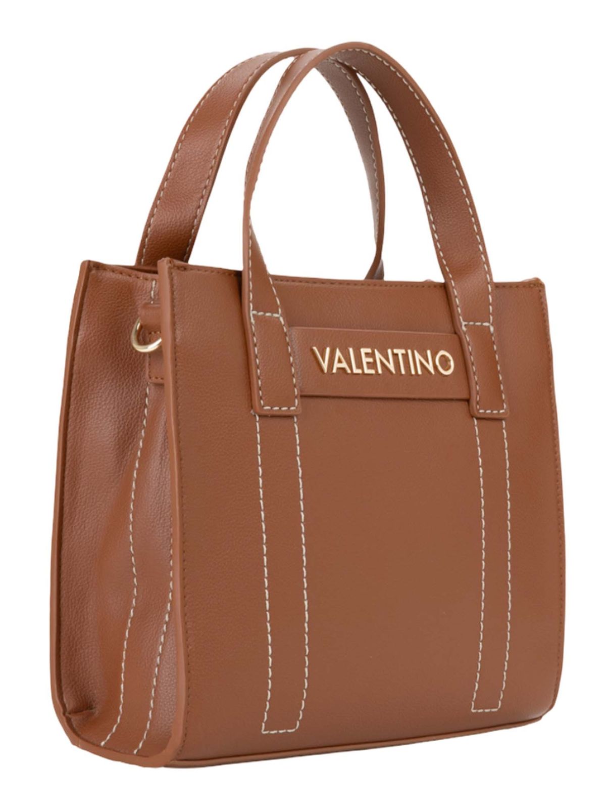 VALENTINO AURY RE Shopping Bag Cuoio VALENTINO AURY RE Shopping Bag Cuoio
