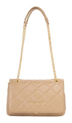 VALENTINO Ocarina Flap Bag Beige