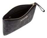 VALENTINO Pansy Soft Cosmetic Case Nero