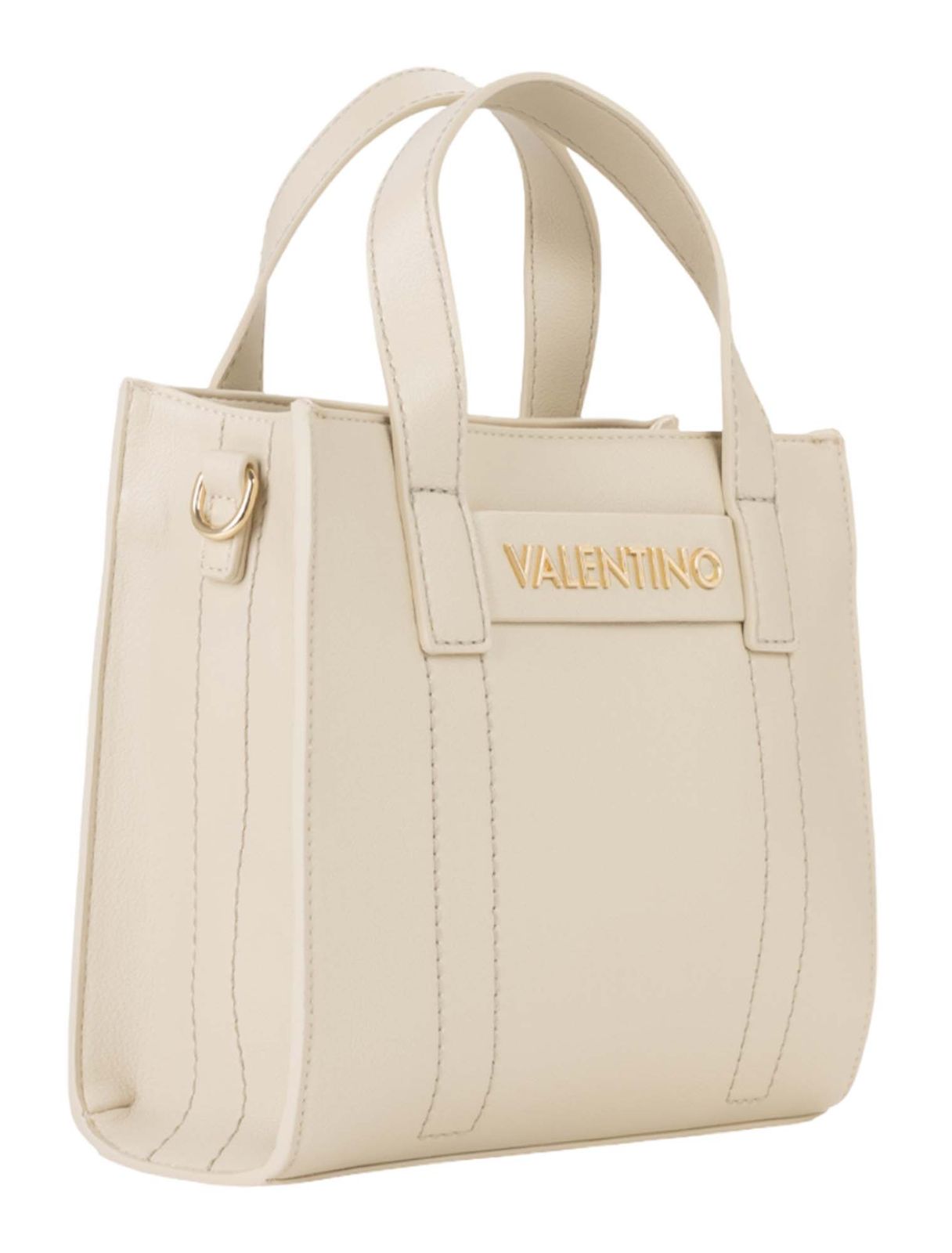VALENTINO AURY RE Shopping Bag Ecru VALENTINO AURY RE Shopping Bag Ecru