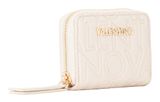 VALENTINO Pansy Zip Around Wallet Ecru