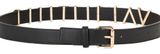 VALENTINO Emma Winter Belt W105 Nero - shortenable