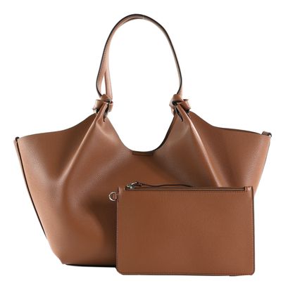 DKNY Paula Tote Bag M Saddle1
