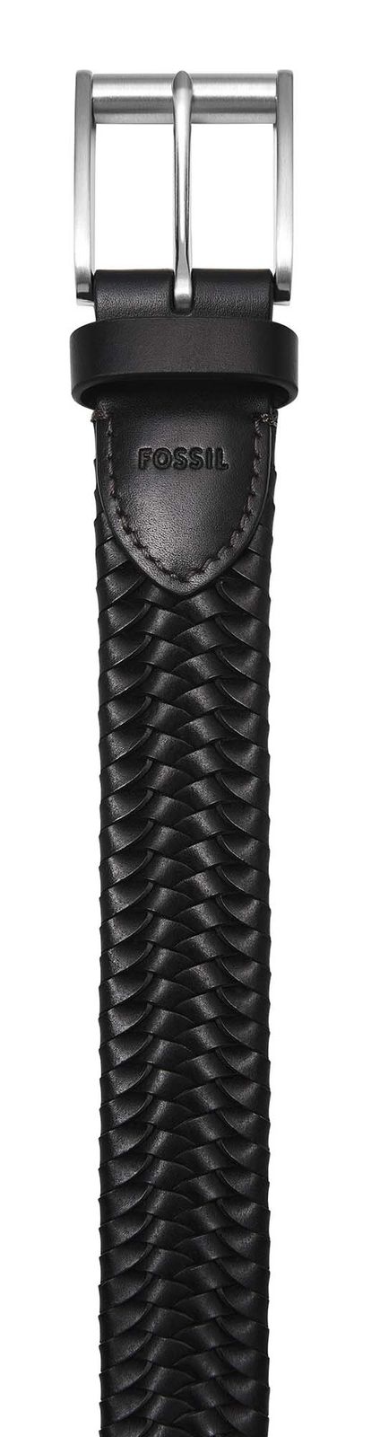 FOSSIL Rhett Stretch Belt W100 Black 2 FOSSIL Rhett Stretch Belt W100 Black 2