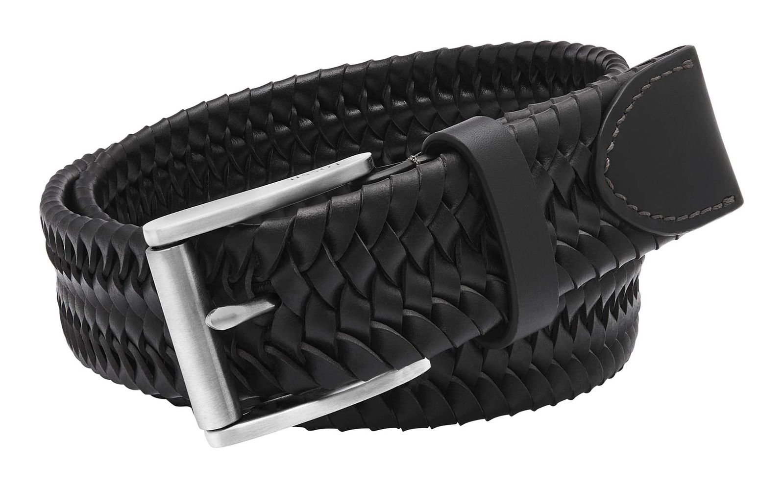 FOSSIL Rhett Stretch Belt W100 Black 2