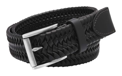 FOSSIL Rhett Stretch Belt W100 Black 2 FOSSIL Rhett Stretch Belt W100 Black 2