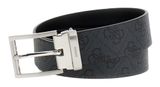 GUESS Milano Adjustable & Reversible Belt H35 W95 Black - shortenable GUESS Milano Adjustable & Reversible Belt H35 W95 Black - shortenable