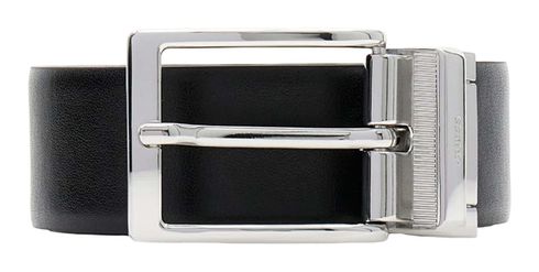 GUESS Milano Adjustable & Reversible Belt H35 W115 Black - shortenable