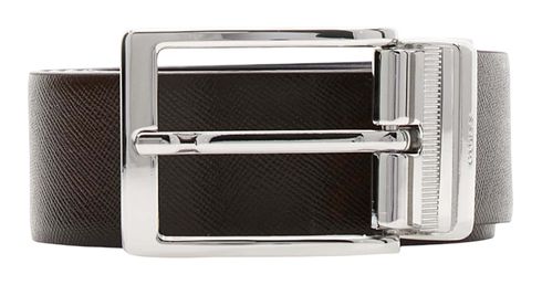 GUESS Milano Adjustable & Reversible Belt H35 W95 Brown - kürzbar