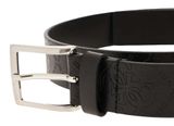 GUESS Boston Leather Belt H35 W115 Black GUESS Boston Leather Belt H35 W115 Black