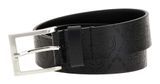 GUESS Boston Leather Belt H35 W105 Black GUESS Boston Leather Belt H35 W105 Black