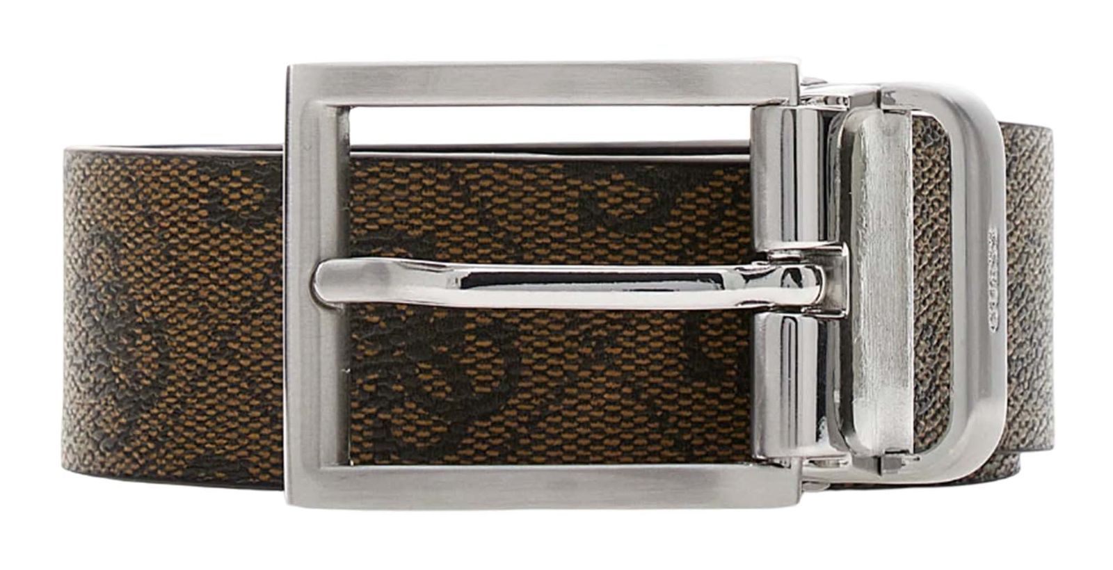 GUESS Milano Adjustable & Reversible Belt H35 W105 Coffee - shortenable