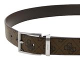 GUESS Milano Adjustable & Reversible Belt H35 W105 Coffee - shortenable GUESS Milano Adjustable & Reversible Belt H35 W105 Coffee - shortenable