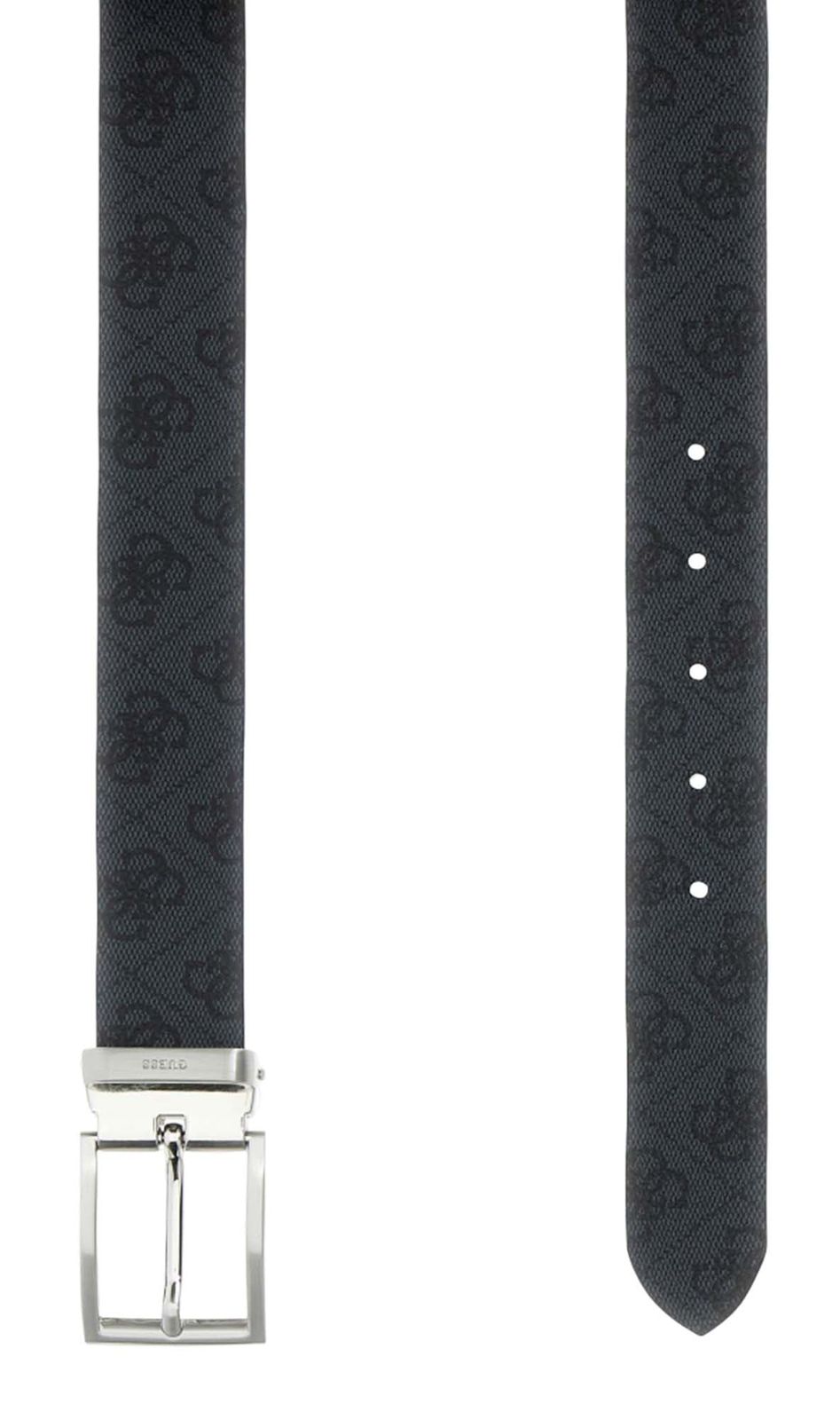 GUESS Milano Adjustable & Reversible Belt H35 W115 Black - shortenable GUESS Milano Adjustable & Reversible Belt H35 W115 Black - shortenable