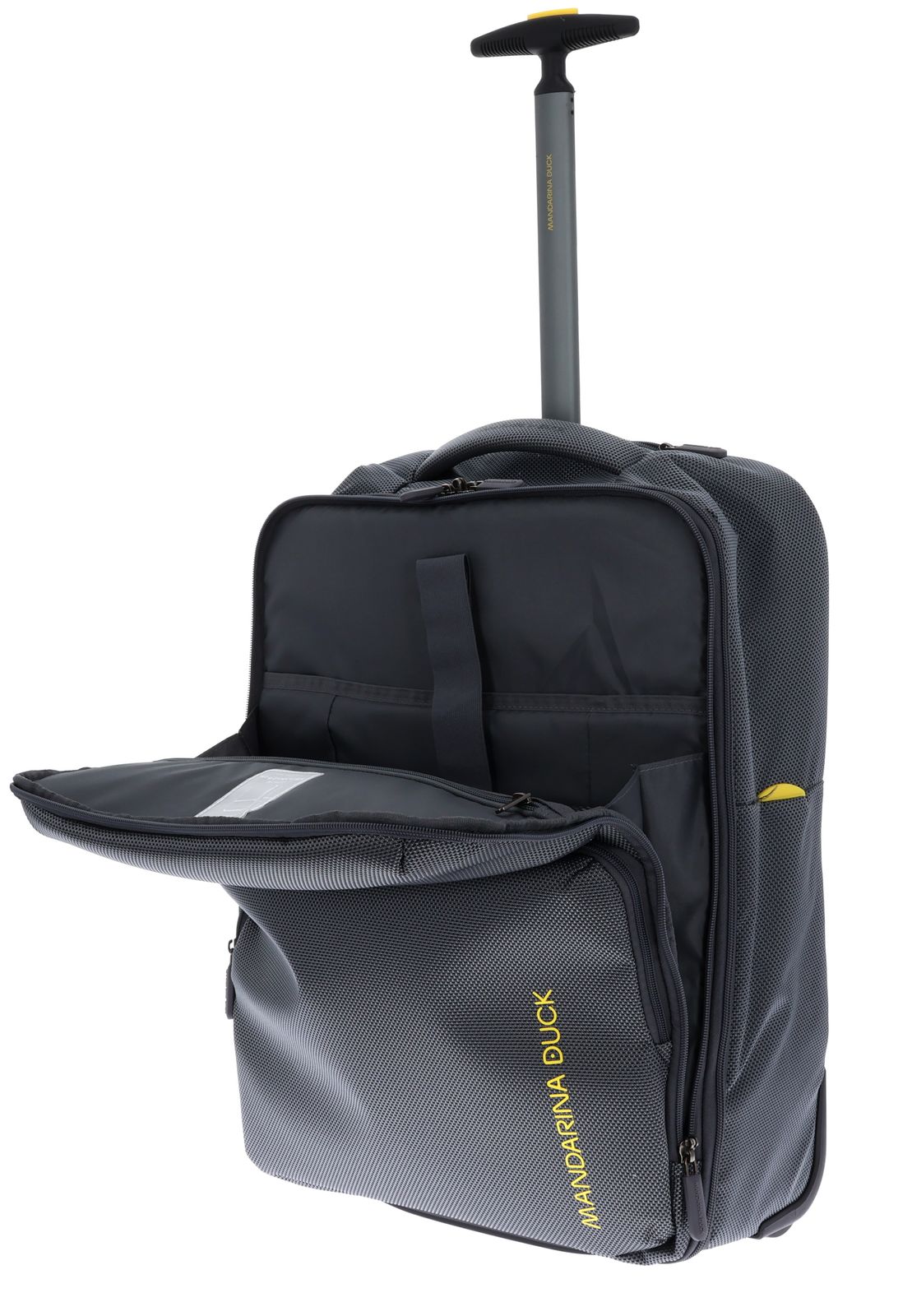 MANDARINA DUCK Zephyr Trolley Backpack Graphite MANDARINA DUCK Zephyr Trolley Backpack Graphite