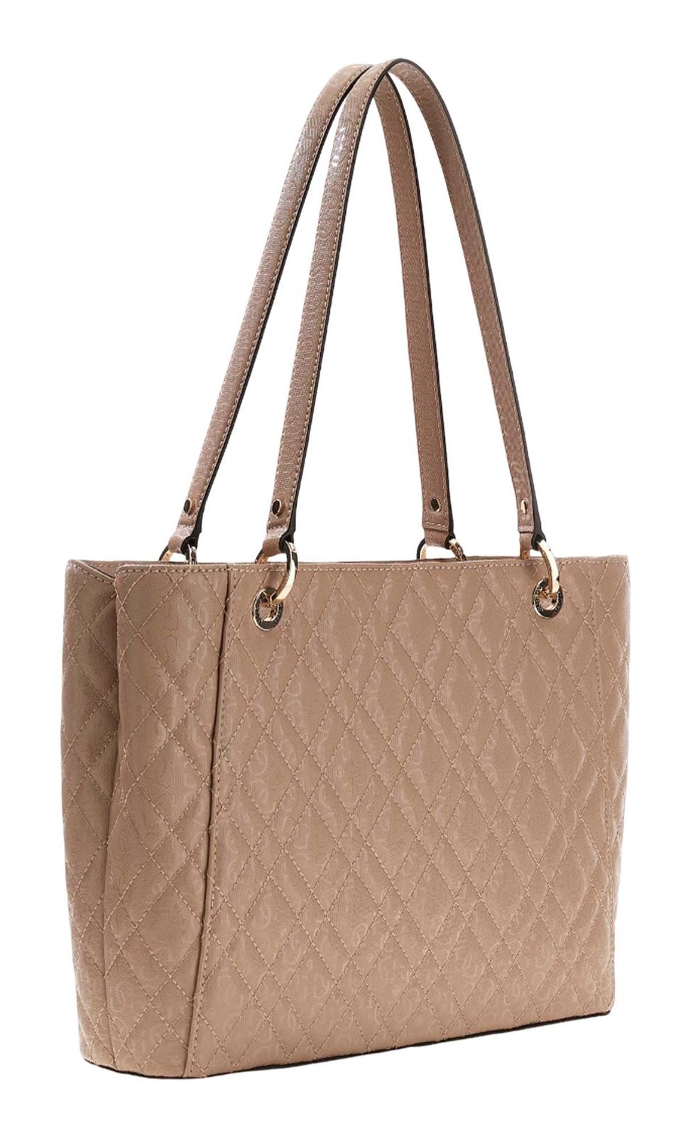 GUESS Isemay Noel Tote Pale Mocha GUESS Isemay Noel Tote Pale Mocha