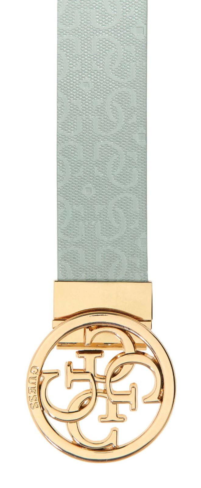 GUESS Stacey Adjustable & Reversible Belt H35 W85 Dark Sage / Pale Mocha - kürzbar GUESS Stacey Adjustable & Reversible Belt H35 W85 Dark Sage / Pale Mocha - kürzbar