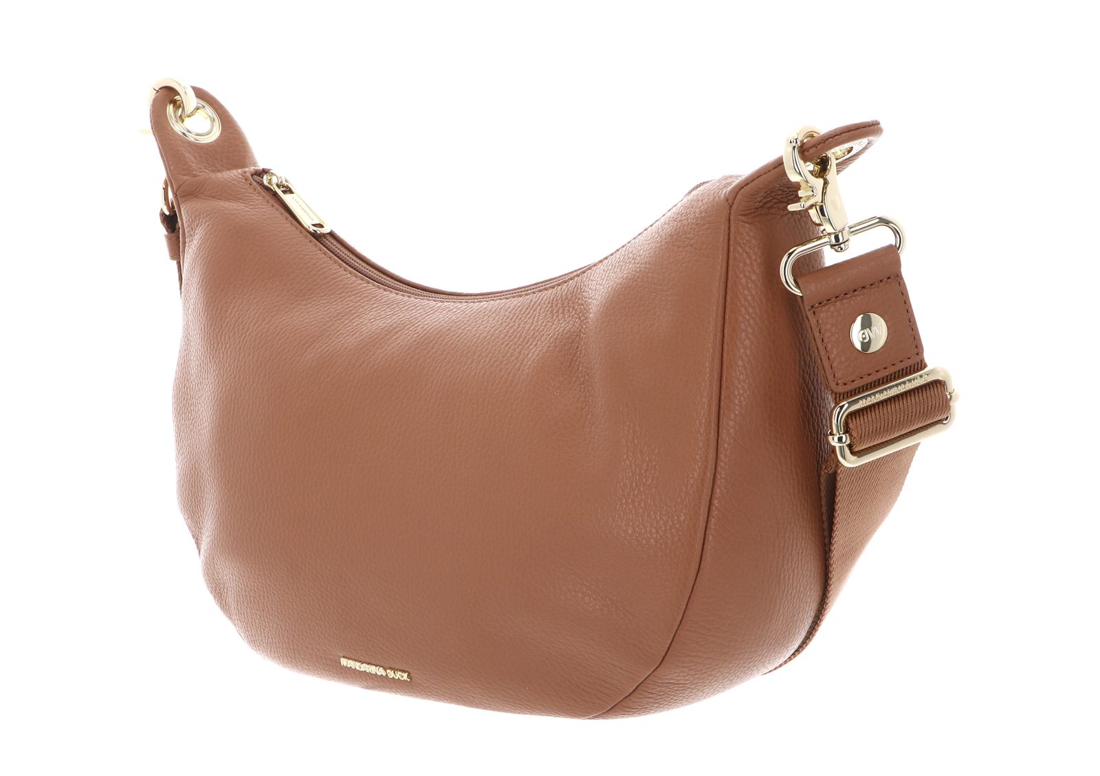MANDARINA DUCK Mellow Leather Hobo Bag Pecan Nut MANDARINA DUCK Mellow Leather Hobo Bag Pecan Nut