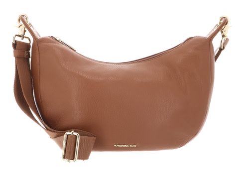 MANDARINA DUCK Mellow Leather Hobo Bag Pecan Nut