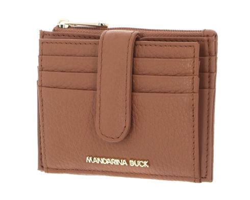 MANDARINA DUCK Mellow Leather Card Case Pecan Nut