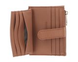 MANDARINA DUCK Mellow Leather Card Case Pecan Nut