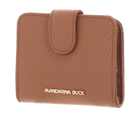 MANDARINA DUCK Mellow Leather Card Case Pecan Nut