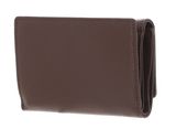 MANDARINA DUCK Mellow Leather Wallet with Flap M Milk Chocolate