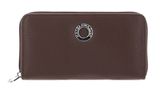 MANDARINA DUCK Mellow Leather Zip Around Wallet L Milk Chocolate