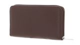 MANDARINA DUCK Mellow Leather Zip Around Wallet L Milk Chocolate