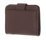 MANDARINA DUCK Mellow Leather Card Case Milk Chocolate