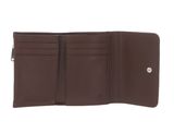 MANDARINA DUCK Mellow Leather Wallet XS Milk Chocolate