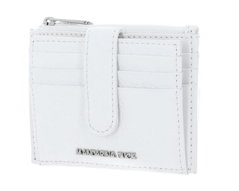 MANDARINA DUCK Mellow Leather Card Case Blanc