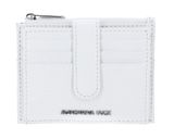 MANDARINA DUCK Mellow Leather Card Case Blanc
