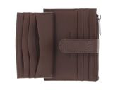 MANDARINA DUCK Mellow Leather Card Case Milk Chocolate