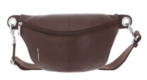 MANDARINA DUCK Mellow Leather Bum Bag Milk Chocolate