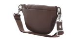 MANDARINA DUCK Mellow Leather Bum Bag Milk Chocolate MANDARINA DUCK Mellow Leather Bum Bag Milk Chocolate