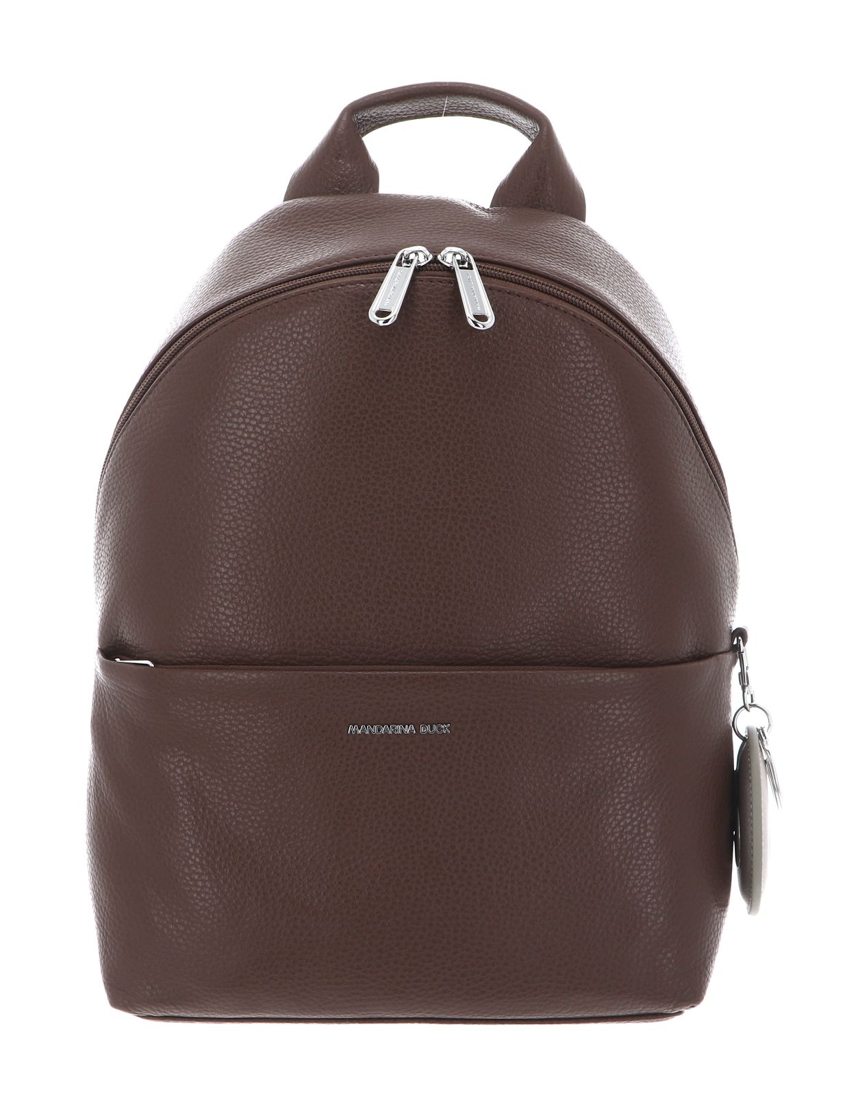 MANDARINA DUCK Mellow Leather Backpack Milk Chocolate
