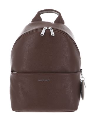 MANDARINA DUCK Mellow Leather Backpack Milk Chocolate
