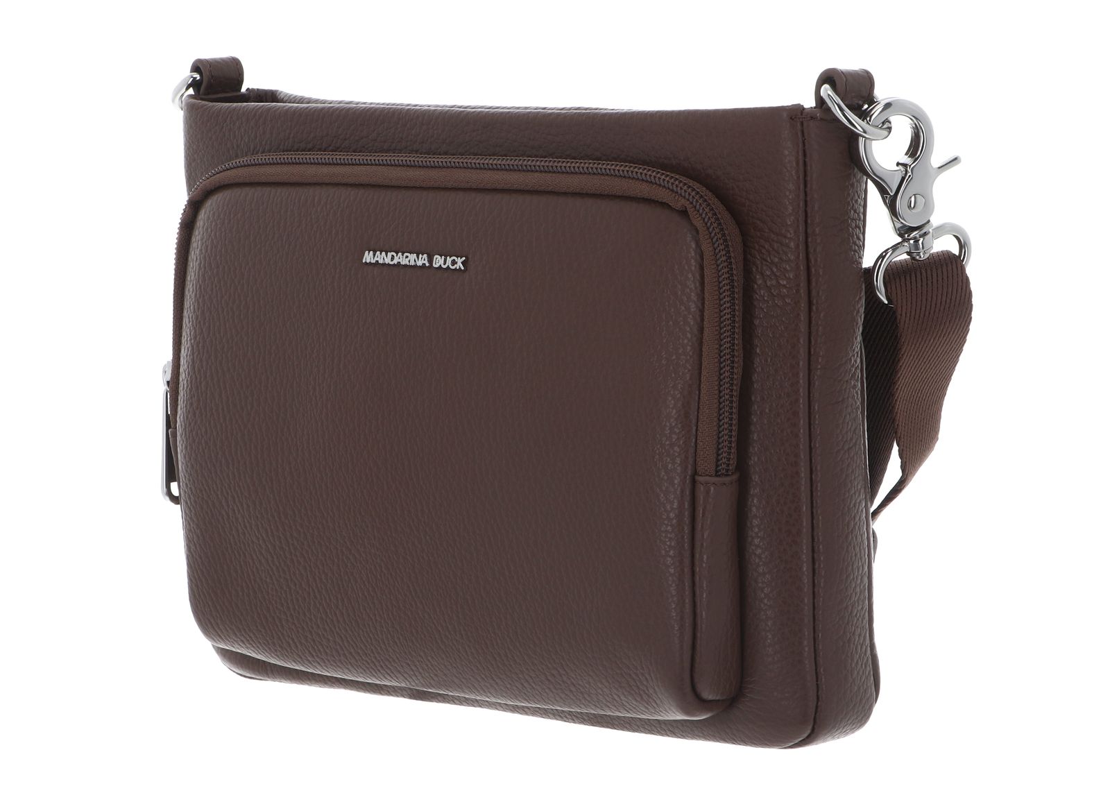 MANDARINA DUCK Mellow Leather Crossover Bag Milk Chocolate MANDARINA DUCK Mellow Leather Crossover Bag Milk Chocolate