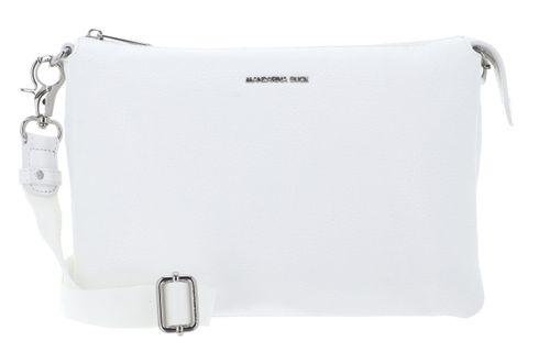 MANDARINA DUCK Mellow Leather Crossover Bag Blanc