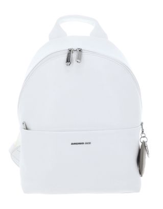 MANDARINA DUCK Mellow Leather Backpack Blanc