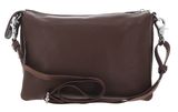 MANDARINA DUCK Mellow Leather Crossover Bag Milk Chocolate MANDARINA DUCK Mellow Leather Crossover Bag Milk Chocolate